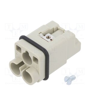 09120023051 Connector: HDC; contact insert; male; 40A; 400V; Han Q; PIN: 3; 2P+PE owH0Vn_bwYjjiGgnxDUz-LQMjVQg2STffy7k3-zWPL4