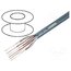 TSK1073 Wire: AV; 3x0.14mm2,3x0.22mm2; 100m; Cu; grey; 6; stranded; 50Ω ZMO5fpkBAfdWQZJ3qkdSODLCgNjAJn5OWA1QhuEfBAk