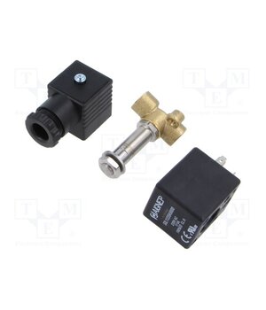 FMM 01F 18-B V NC A Electromagnetic valve; G 1/8"; brass; FKM; Valve: 2/2 NC; 230VAC MYBA7G5tc1FQ0r6fOA9KimR1V3mQ3NGaYLuNt7pyqTU