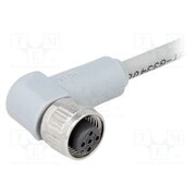 43-12416 Connector: M12; plug; female; PIN: 4; angled 90°; cables; 3m TJCC20wVwaJXNOtFOi291txFJwn0JdHX09qEQfjY8sw