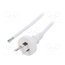 LT-423 3X1.0 WHT 5M END CUT Cable; 3x1mm2; AS/NZS 3112 (I) plug,cables; PVC; 5m; white; 10A 5_Zg9XUtHZ0rIC2GZos5E-lXlpaCrE6KxiuooBbA2i8