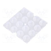 C15432_STRADELLA-16-HB-W LED lens; square; plexiglass PMMA; transparent; 90°; H: 7.1mm 6KnJUGM_YLu76E1NdcsBUL9NQ8lLv0nlm6lrMg52aUA