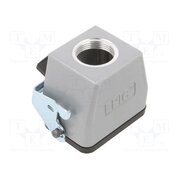 19024000 Enclosure for connectors: HDC; size H-B 6; for cable; with latch -NyuP-qBQkMMQqH9ljnM8UwEYKMO1Yi54oJXbiM1iLI