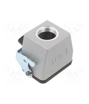 19024000 Enclosure for connectors: HDC; size H-B 6; for cable; with latch -NyuP-qBQkMMQqH9ljnM8UwEYKMO1Yi54oJXbiM1iLI