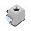 19024000 Enclosure for connectors: HDC; size H-B 6; for cable; with latch -NyuP-qBQkMMQqH9ljnM8UwEYKMO1Yi54oJXbiM1iLI