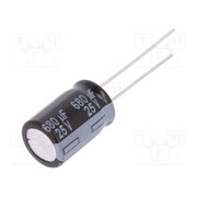EEUFR1E681 Capacitor: electrolytic; low ESR; THT; 680uF; 25VDC; Ø10x16mm; ±20% oGFcvCU_KMhnvGnGSLugQiy3hI2iwzWzFZAnXAQsGpw