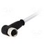 21348300380020 Connector: M8; female; PIN: 3; angled 90°; with lead; plug; 2m; PVC 1ubKZS22BWboMaImm3uF9bkfrYusdQn9vjMLv1NyRnc