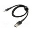 CATKLF-AG1 Cable; High Speed,USB 2.0; USB A plug,USB C plug; 0.5m; black 6E8OMK4kadxmiZn0sqiIFsjO3KL1O4cGuXEcdTNdLa8
