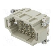 10182400 Connector: HDC; contact insert; male; EPIC H-EE; PIN: 18; 16A; 500V I7ODO1fr5AiXA8sEUx8XD9xF12Dbc5OjUx26CmLtnNk