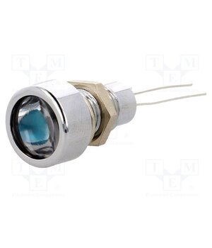 SDML084 Indicator: LED; flat; blue; Ø8.2mm; IP67; for PCB; brass; ØLED: 5mm 3rLn63_4VNfJaT3pz9JRxz-bOgCtzPYvo7hZPHyxwVE