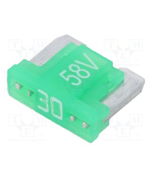 341733-58V Fuse: fuse; 30A; 58VDC; automotive; 11mm; MINI; tin alloy B5J7KbnE8Y9FVtM8v8-_ilaKq7HXzIPVXQ9ouGn-nbw