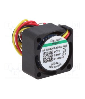 MF17080V1-1000U-G99 Fan: DC; axial; 5VDC; 17x17x8mm; 1.52m3/h; 21.5dBA; Vapo; Out: F type tc7Y8vjGPBMu_FG_q-Lzow15WUWBgHfvuougVwIdS2E