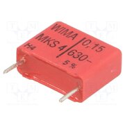 MKS4J031504D00JSSD Capacitor: polyester; 150nF; 400VAC; 630VDC; 15mm; ±5%; 7x14x18mm eG3YShnNG6bsepklzRLb9gRsf3QXm0au-zRku5I1BqQ