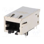 0813-1X1T-57-F Connector: RJ45; socket; PIN: 8; shielded,PoE; 8p8c; THT; angled ue8LELm49JhVanypTxi1yFNQnJ58D1O6tEfI3pqI40k