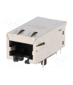 0813-1X1T-57-F Connector: RJ45; socket; PIN: 8; shielded,PoE; 8p8c; THT; angled ue8LELm49JhVanypTxi1yFNQnJ58D1O6tEfI3pqI40k