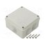 685.004 Enclosure: junction box; X: 108mm; Y: 108mm; Z: 58mm; wall mount rbgS9K1D5JTEfiXjwIexTMQ36nqLWeUGJBjlkdhtqfs