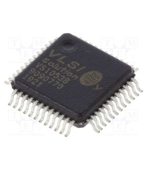 VS1053B-L IC: interface; codec audio; I2S,SPI,UART; SMD; LQFP48 w9V8b22SI96xYjC9GubSuyyDNjieDhx8u-_szmAtUOY