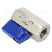 FMZK1 14WW Ball valve; acid resistant steel AISI 316; PTFE; max.63bar; 42mm tk9CJkaJXam6Wvijg8hfdIjGSTlZBY0cYJ61_kyvekM