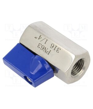 FMZK1 14WW Ball valve; acid resistant steel AISI 316; PTFE; max.63bar; 42mm tk9CJkaJXam6Wvijg8hfdIjGSTlZBY0cYJ61_kyvekM