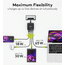 CHARGER USB-C PD 65W MULTIPORT, 2x USB-C™ ports (Power Delivery), 2x USB-A ports (Quick Charge 3.0) AIQ65JC4+3.jpg