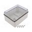 686.226 Enclosure: multipurpose; X: 118mm; Y: 158mm; Z: 76mm; SCABOX; grey 5TQv3nxHeFjYHcuiXx16wTmELO5B-WPdo0ZH4e9E5ZA
