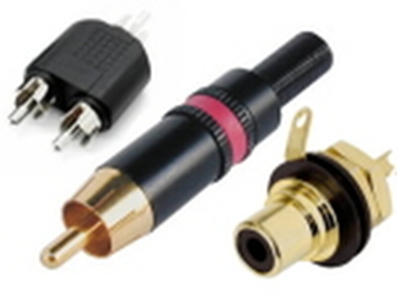 Clicktronic stereo Phono RCA cable