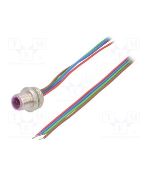 43-01043 Connector: M12; socket; PIN: 4; male; soldering; B code-Profibus gj9XVhABQeZLakXG4KfDllZEu3Kavi3X29ktMM5fZ98