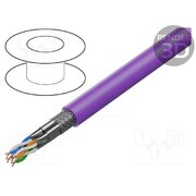 2202ELW.00500 Wire; S/FTP; 4x2x23AWG; 6a; wire; Cu; Insulation: LSZH; blue; 500m WpOmYYLukcW_aIVPukJJ4AXd6wGELbyb5JmM8WiL6Gg