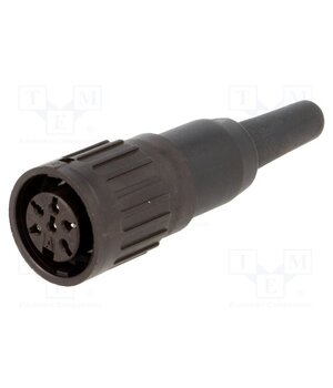 T3425501U Connector: DIN; plug; female; C091B; PIN: 6; straight; for cable cWjLD-Kuo6yatTy3LRz5Ia0_c6Xp9lrvINCg20bhgdQ