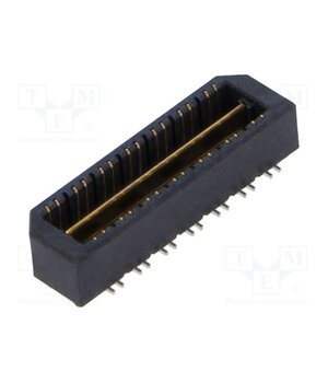 QTE-014-01-L-D-DP-A Connector: PCB to PCB; socket; male; PIN: 28; QTE; vertical; 2A; SMT GYnaJYmWfhpJqU6h5GCAg3QraDr04LqwHz25xu63Hnc