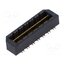 QTE-014-01-L-D-DP-A Connector: PCB to PCB; socket; male; PIN: 28; QTE; vertical; 2A; SMT GYnaJYmWfhpJqU6h5GCAg3QraDr04LqwHz25xu63Hnc