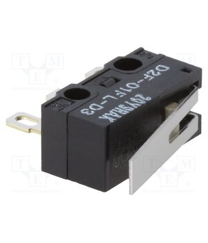 D2F01FLD3 Microswitch SNAP ACTION; with lever; SPDT; ON-(ON); Pos: 2; D2F RU-GS2If7ic9TPw4r3G0EWBy9G1BfglTSkyQ0_BLTpk