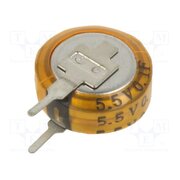SC5V5V104Z Supercapacitor; THT; 100mF; 5.5VDC; Ø12x4.8mm; Leads: V type kz5WX0V5rSPZInMTpfGq9szRacnLXHu73e3r6-A693g