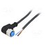 YG2A14-100UB3XLEAX Cable: for sensors/automation; M12; PIN: 4; angled; 10m; plug; 60VDC RATwEDcxuJvM-KwhxBF6gPk61atogeNY9eeEXdYS0zA