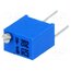 T67W-2K Potentiometer: mounting; multiturn; 2kΩ; 250mW; ±10%; linear; THT URFmInwWFmbm6etdhpaXels4p_C1PoT4yJfCx26YKDU