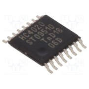 74HC4020PW,112 IC: digital; 14bit,binary counter; CMOS; SMD; TSSOP16; HC; 2÷6VDC H4mv5zYxiuUE9i6dkUgzPp9Uu8NiAdcMfAHyziPF9ww