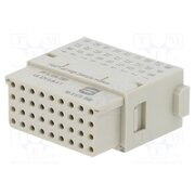 09140363101 Connector: HDC; module; male; 4A; 32V; Han-Modular®; PIN: 36; crimped pf1x0DcTOQ7e7vL_Ev7o1YEyvdr0P76HysK56-RIkVo