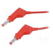 66.9408-05022 Test lead; 32A; banana plug 4mm,both sides; Urated: 600V; red Al-KN71bFLz199rNlnc90Xqb3iyUC_g9T7LUJaNl75g