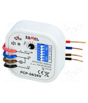 PCP-04/24V Timer; 0,1s÷10days; SPST-NO; 250VAC/5A; Usup: 24VAC; 24VDC; IP20 YZcYDH4C9XLEDE938o2gFfyWistjzBb86zHanbF1GwE