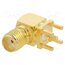 132136 Connector: SMA; plug; female; angled 90°; 50Ω; THT; for cable; PTFE 3Je5VrldU563XTJkgaH6SSCMX8KVcoY7VhjkqNM95ZE