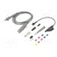 SET ISOPROBE IV ;10:1 Probe: for oscilloscope; 0÷500MHz; 10: 1; 0.9ns; 10÷25pF; grey; 1.2m 9D-ly9JscSfy9xX2rkuZMx80s66Jy9QqdLkZ5xXehwc