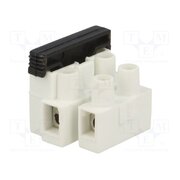 BM 972CS Connector: terminal block; 450V; with wire protector; white 1SM4O4PgxgZ_v1b_bWdO1mk-FSH7cFcWAtOqY9-MNSE