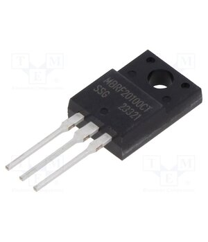 MBRF20100CT Diode: Schottky rectifying; THT; 100V; 20A; ITO220AB; Ufmax: 900mV g0VsMaxwsiF4C5XyWt_ZkQFHM2HcTDAtkJHj22Yuezw