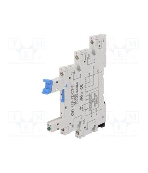41F-1Z-C2-3 Socket; PIN: 5; 6A; 250VAC; for DIN rail mounting; screw terminals j2a-61obh6KSA7QSm0-CioRNqk9CaBoVvkAaItrBHRA