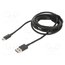 CATYS-A01 Cable; USB A plug,USB C plug; 2m; black; 66W UNSDrsygzGEA6kjzW5esqGhfaOx_H8xmjS_zx3zC2Qg