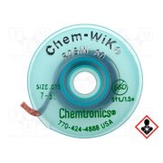 CHEM-WIK AB Tape: desoldering; halide-free,rosin,ROL0; W: 1.9mm; L: 1.5m FQhWBEwvCjS1-cHuH9hJx6_bsHJcB62y9aMbhZRVs9E