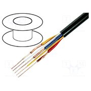 C125 Wire: AV; 2x0.12mm2,3x0.12mm2; 100m; OFC; black; 5; stranded; PVC VQQ1GvX3omIGq1B7FaU7AE9a5YQI3thVCzPfAFp9ivU
