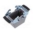 19045000 Enclosure for connectors: HDC; size H-B 10; for cable; angled drYFJihpaDIZze7ujXGyxxNdmyPFjqnCMEsd0sDKy3E