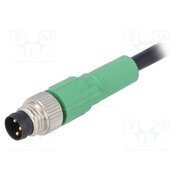 SAC-3P-M8MS/1,5-PVC Cable: for sensors/automation; M8; PIN: 3; straight; 1.5m; plug SRfaE8oliFjJS2a5ihDFd6AEmFGrU8BLwuR-LJpsmcg