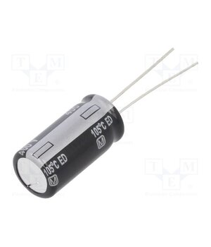 EEUED2G100 Capacitor: electrolytic; THT; 10uF; 400VDC; Ø10x20mm; Pitch: 5mm de6tr5WSWKogLMoI2FJm5TtbzH3vLu_iuTj_QKftbFM